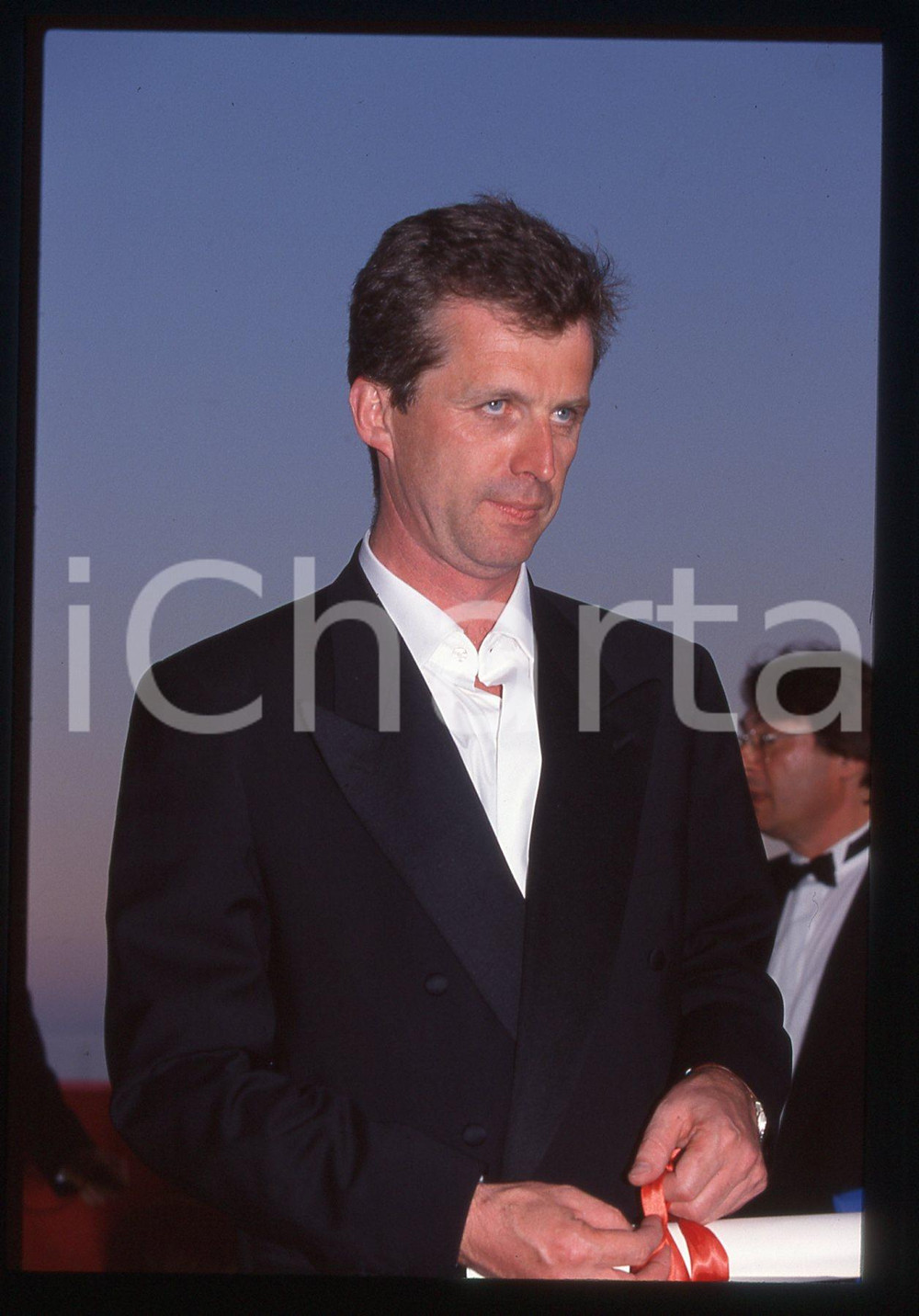 35mm vintage slide*1999 FESTIVAL DI CANNES - Bruno DUMONT con premio Ritratto