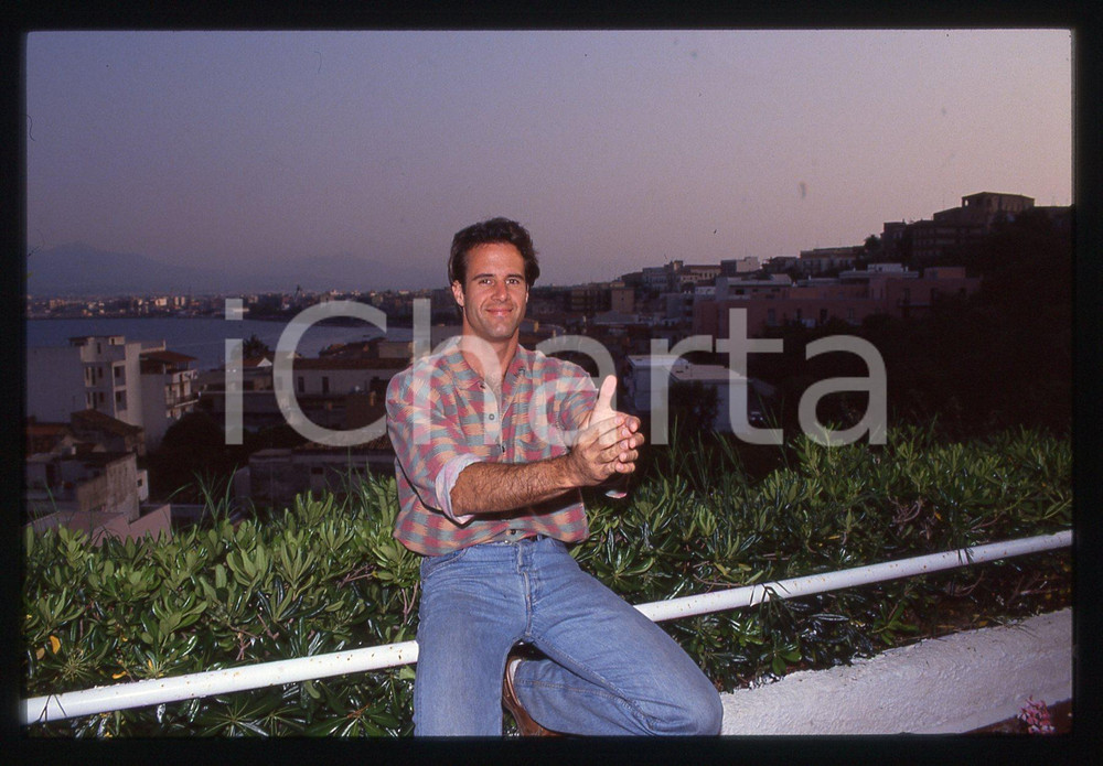 35mm vintage slide*1990 ca -COSTUME - Todd McKEE Ritratto dell'attore 18