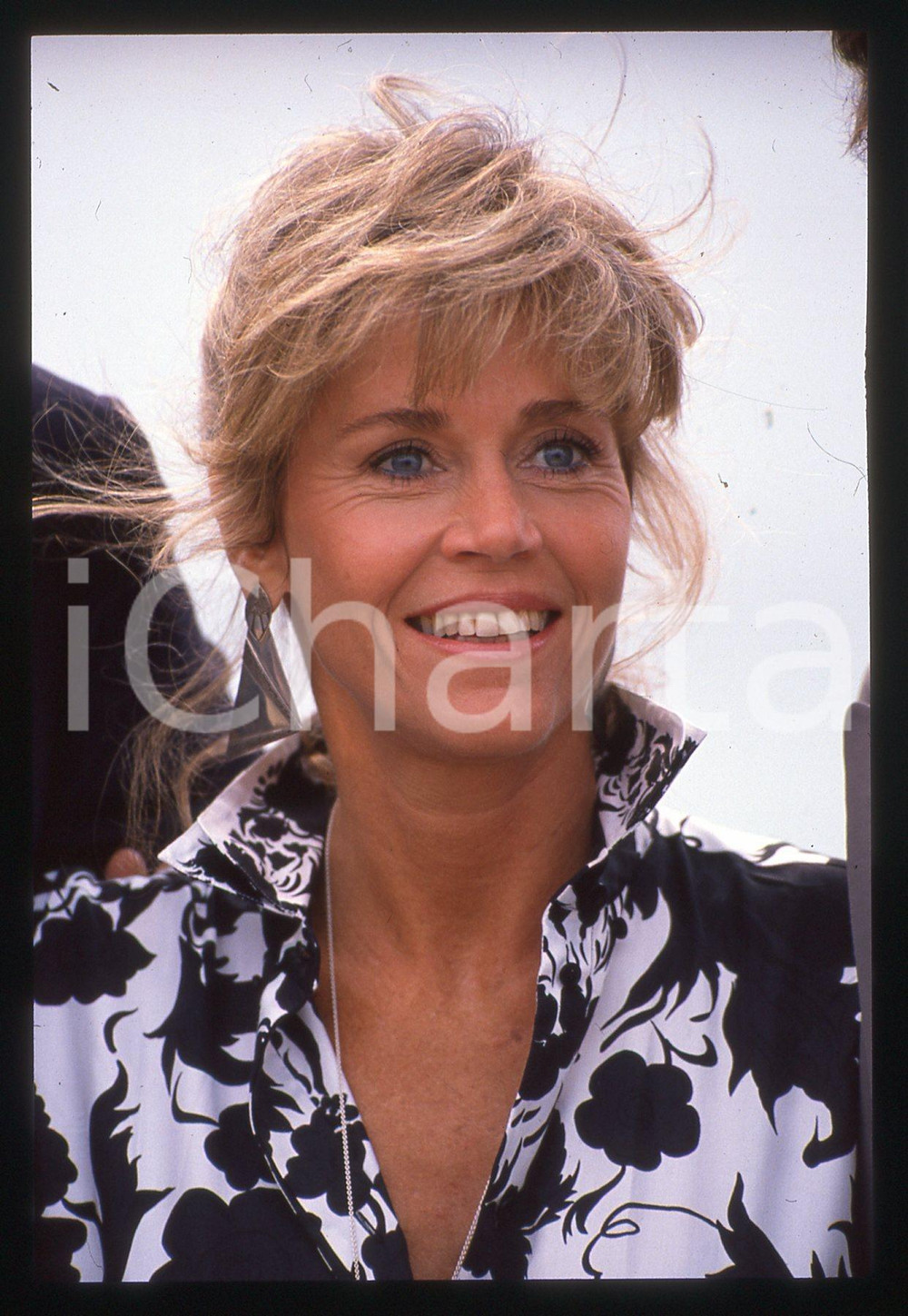 35mm vintage slide* 1989 FESTIVAL CANNES - Jane FONDA - Ritratto dell'attrice 14