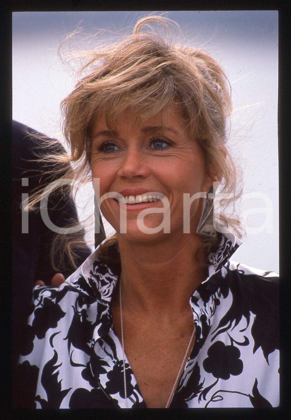 35mm vintage slide* 1989 FESTIVAL CANNES - Jane FONDA - Ritratto dell'attrice 15