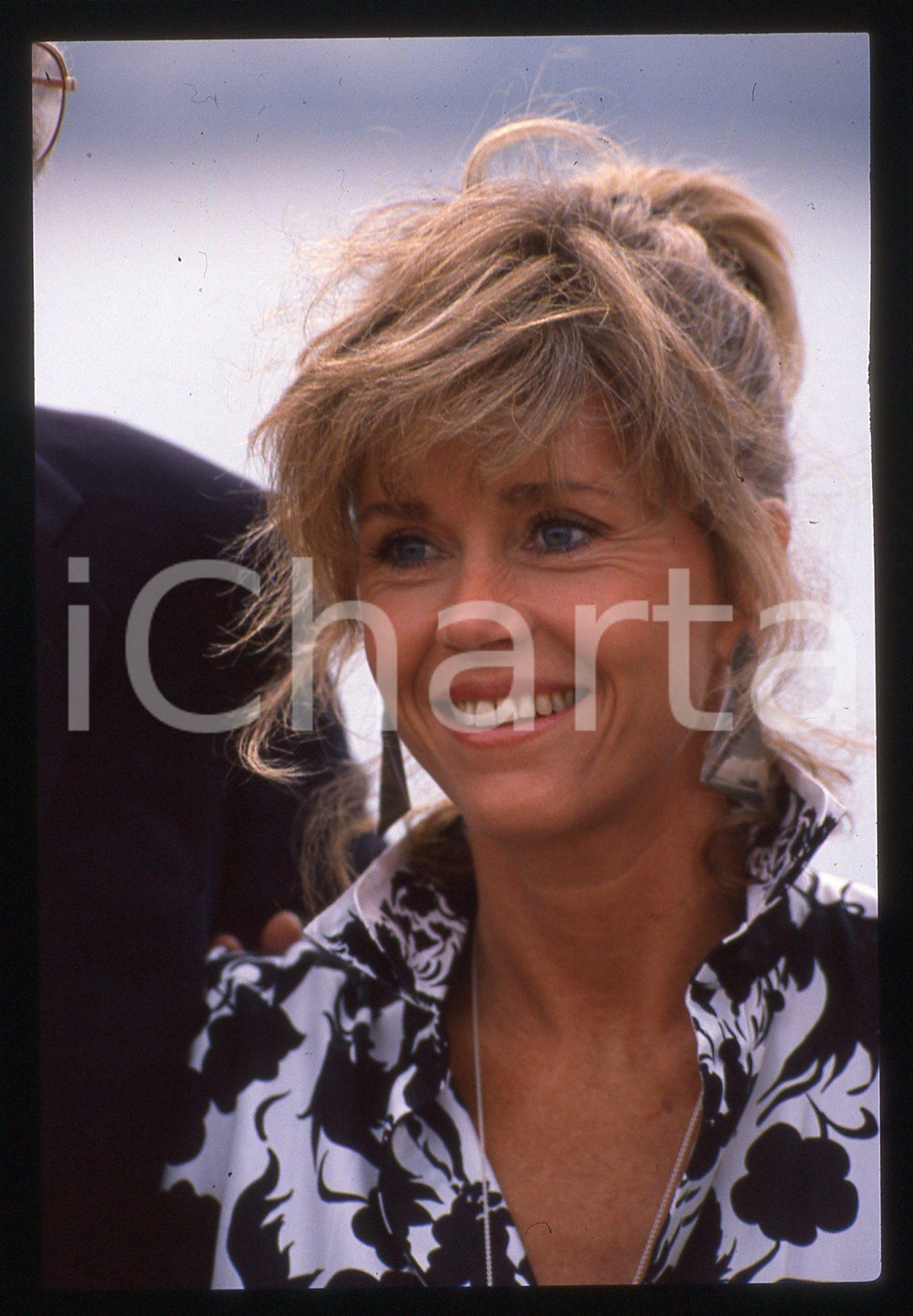 35mm vintage slide* 1989 FESTIVAL CANNES - Jane FONDA - Ritratto dell'attrice 19