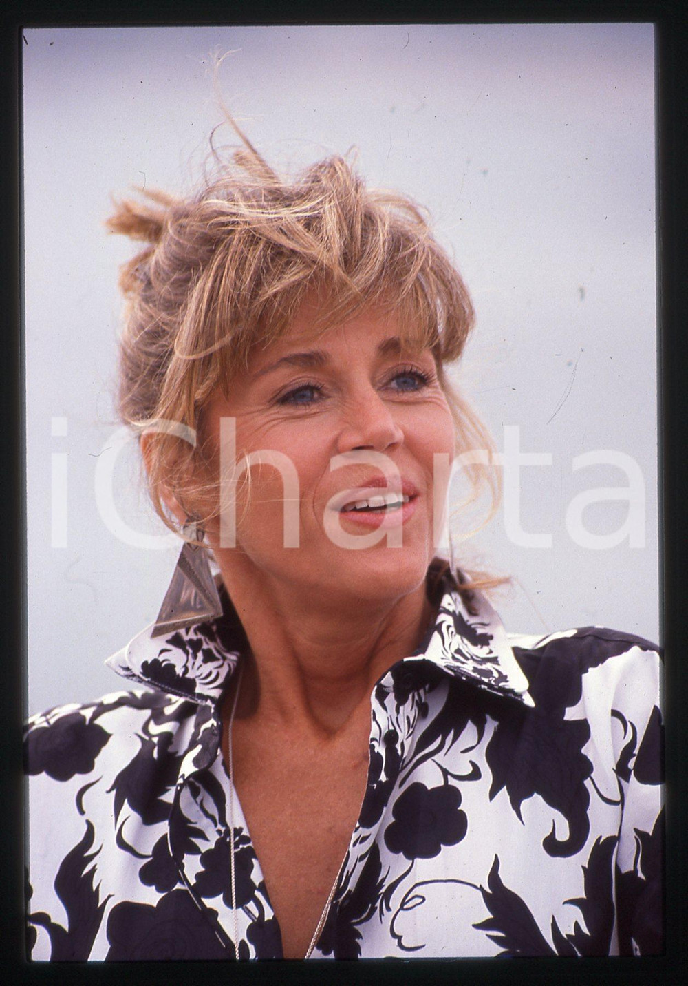 35mm vintage slide* 1989 FESTIVAL CANNES - Jane FONDA - Ritratto dell'attrice 24