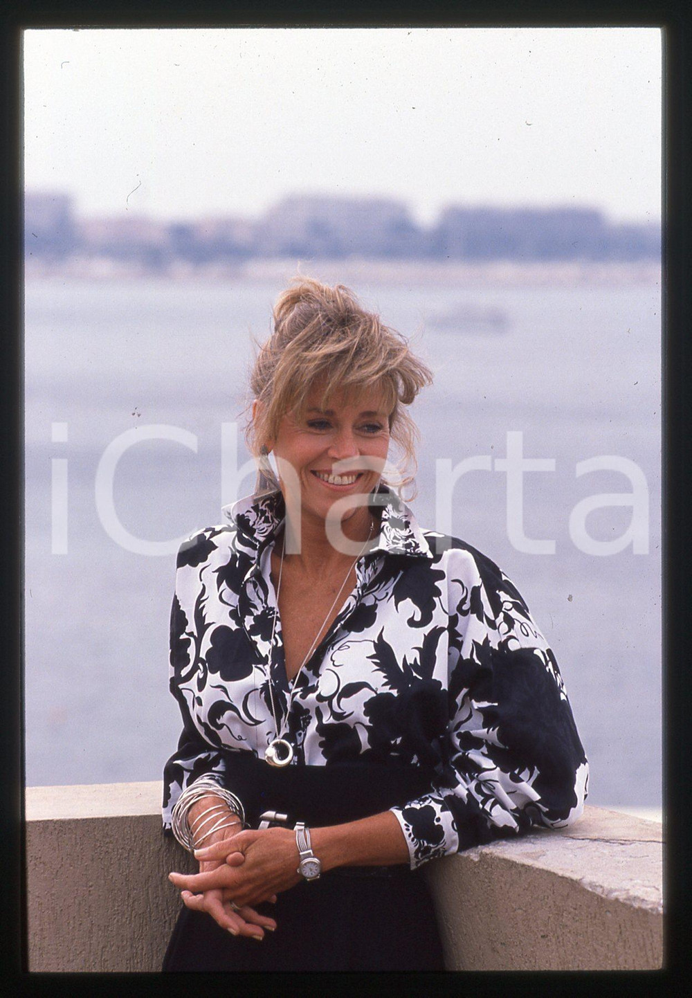 35mm vintage slide* 1989 FESTIVAL CANNES - Jane FONDA - Ritratto dell'attrice 31