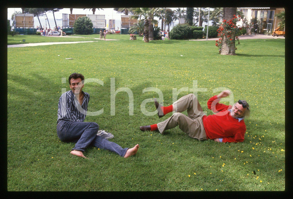 35mm vintage slide*1988 FESTIVAL DI CANNES Francis GIROD Ritratto del regista 24