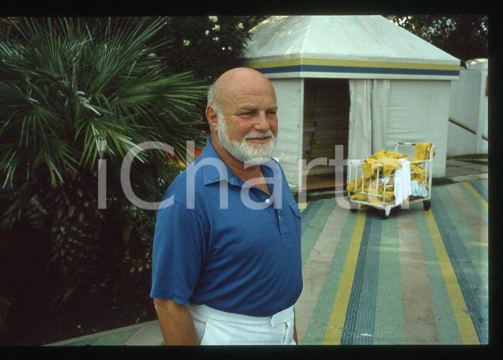 35mm vintage slide*1988 VENEZIA LIDO - MOSTRA DEL CINEMA - John SCHLESINGER 4