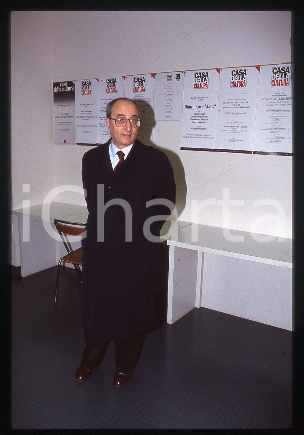 35mm vintage slide* 1992 MILANO Enrico DE MITA Casa della Cultura (10)