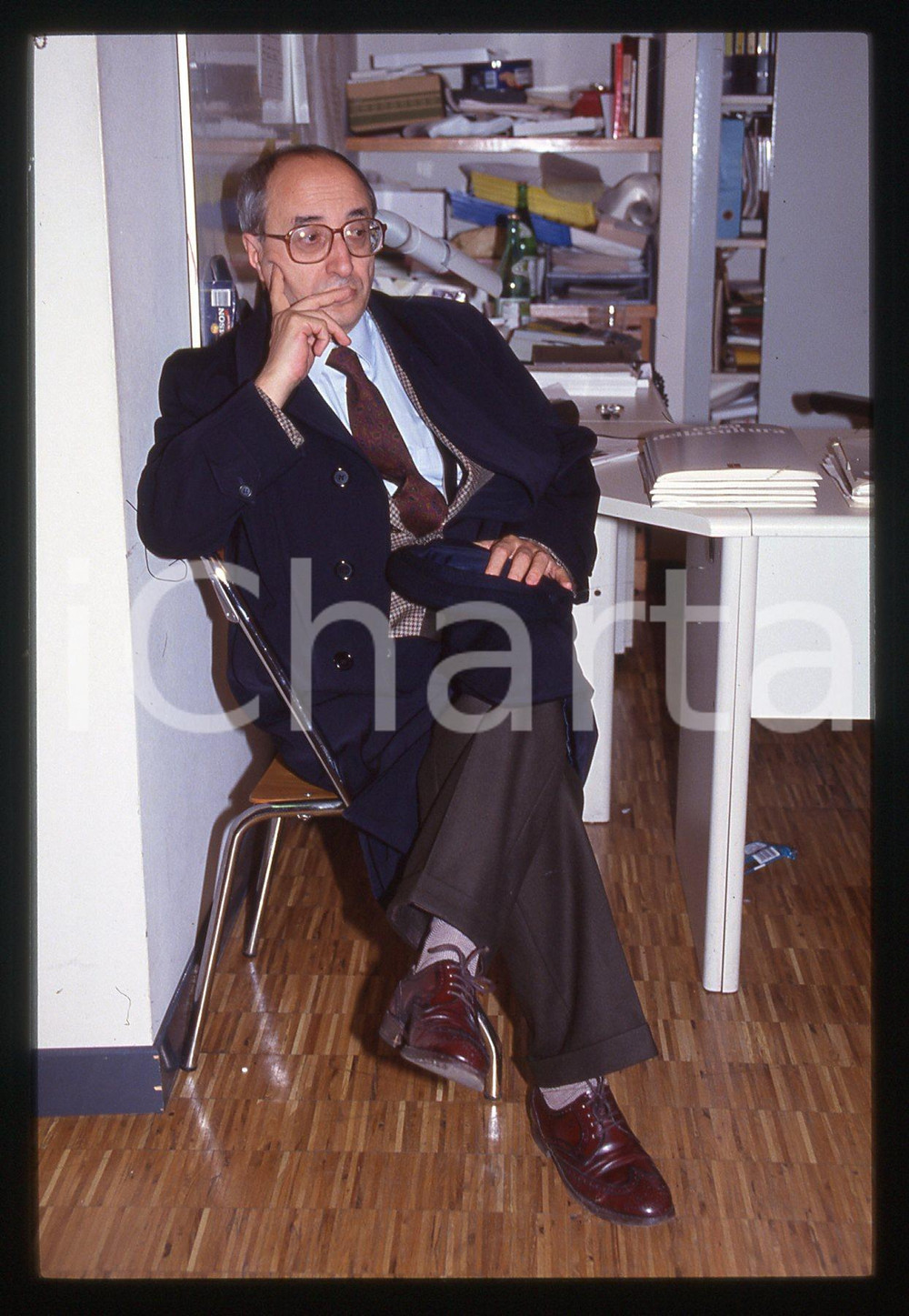 35mm vintage slide* 1992 MILANO Enrico DE MITA Casa della Cultura (11)