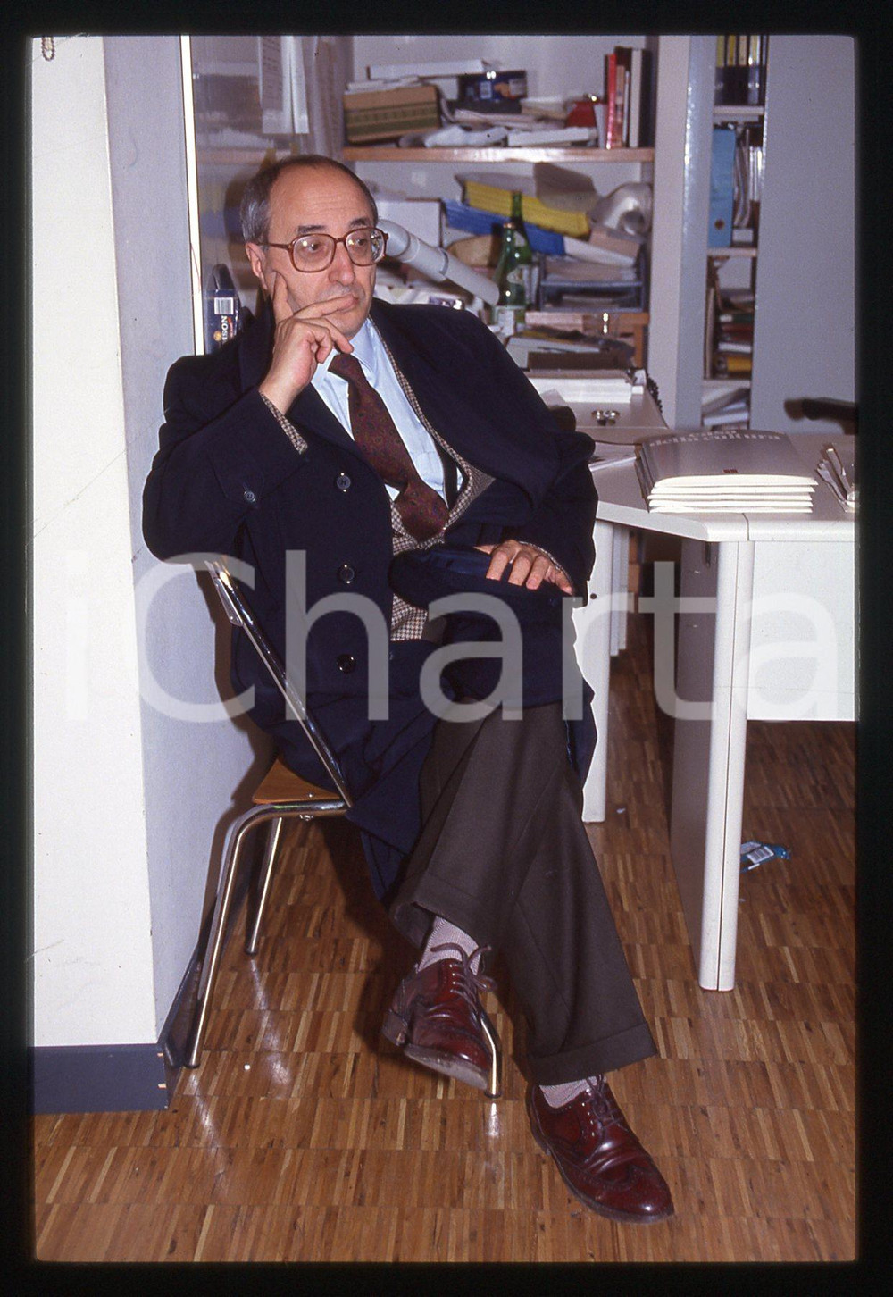 35mm vintage slide* 1992 MILANO Enrico DE MITA Casa della Cultura (12)