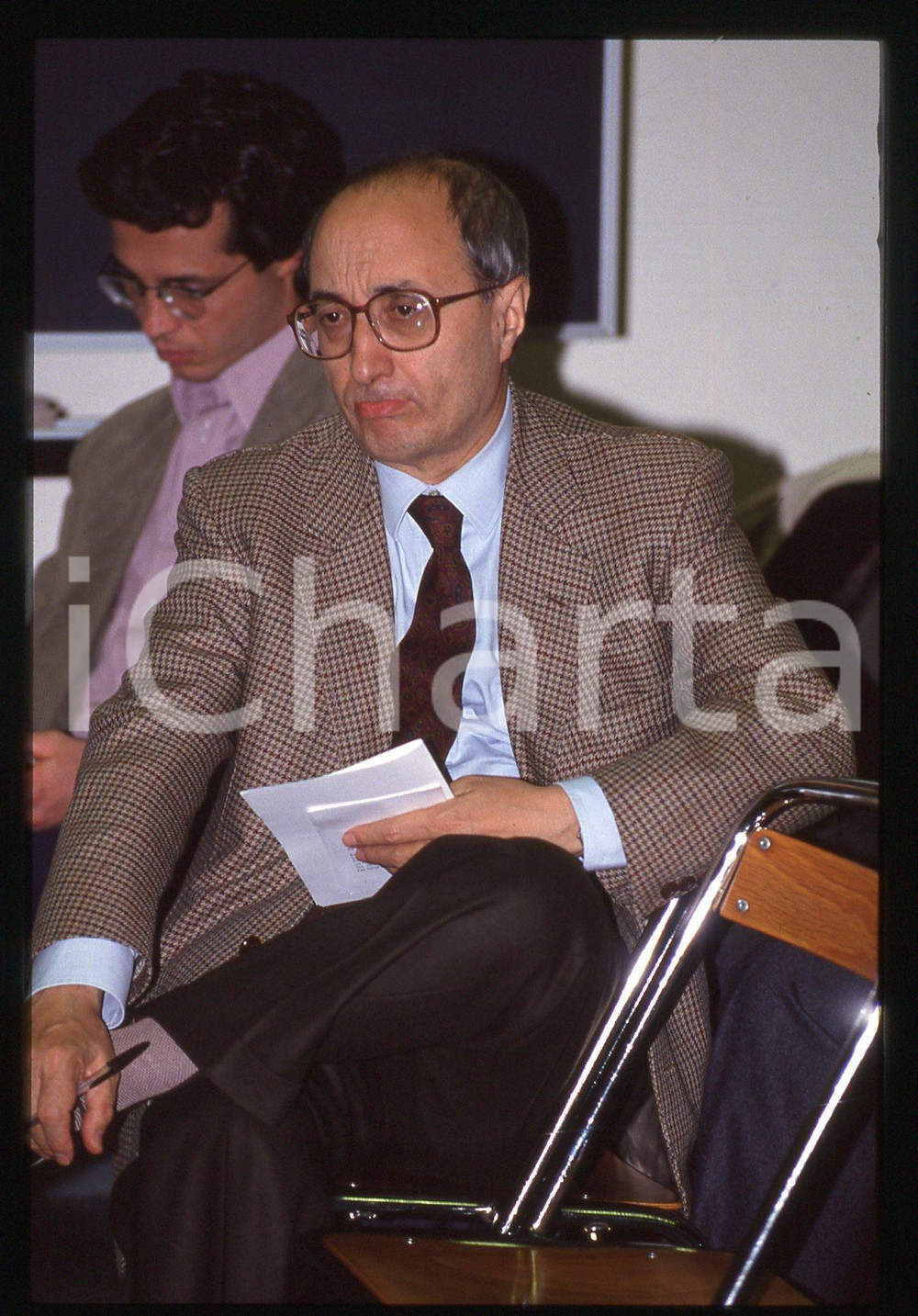 35mm vintage slide* 1992 MILANO Enrico DE MITA Casa della Cultura (26)