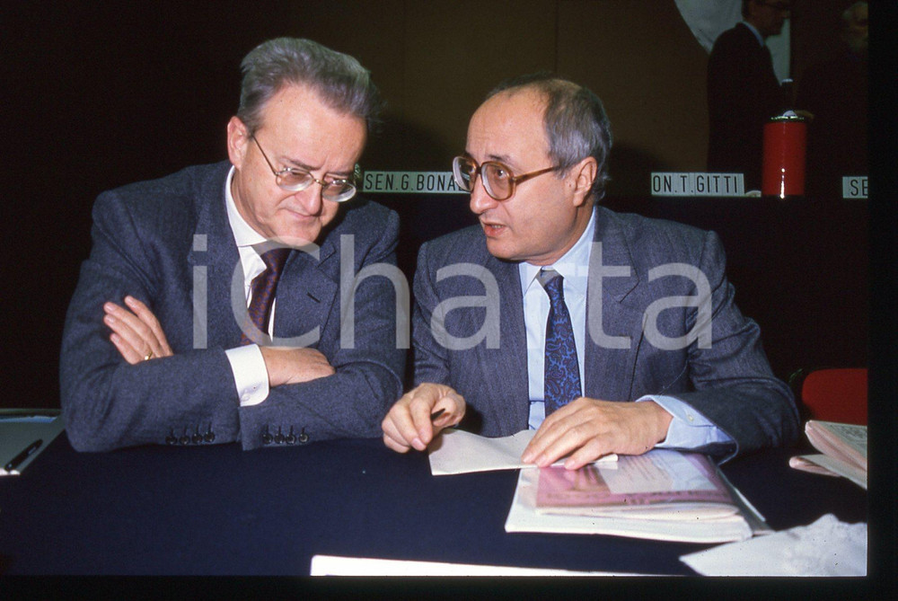 35mm vintage slide* 1989 ca Enrico DE MITA e Camillo FERRARI (4)