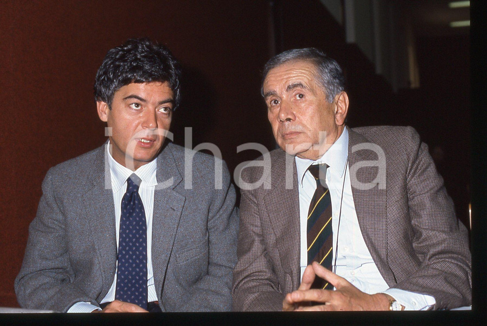 35mm vintage slide* 1987 ca Claudio MARTELLI Enzo TORTORA (2)