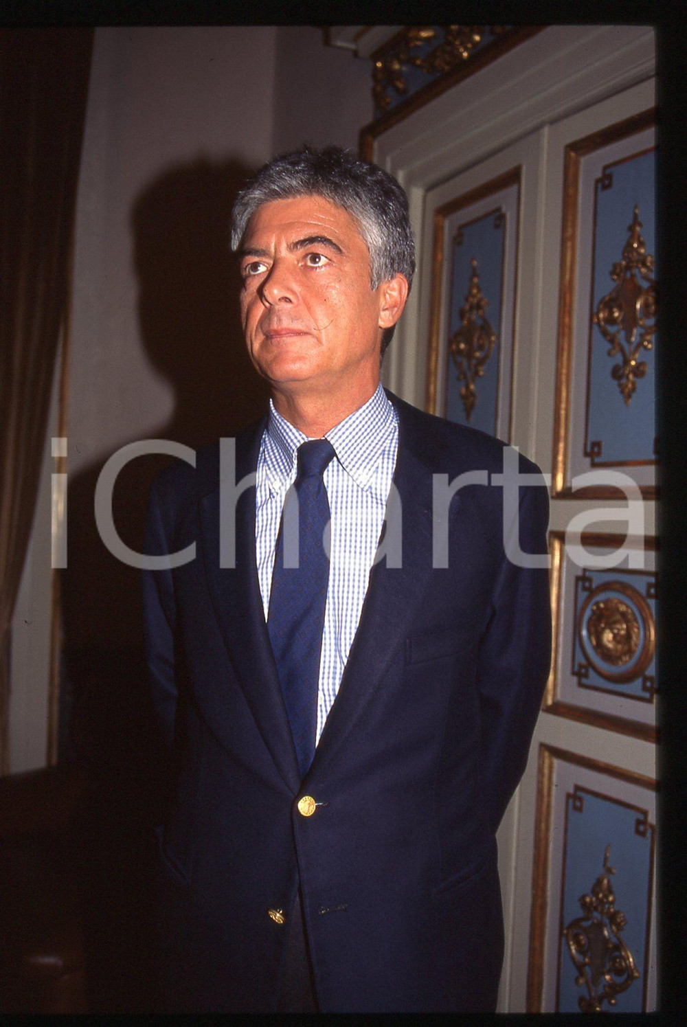 35mm vintage slide* 2000 ca MILANO Claudio MARTELLI Palazzo Serbelloni (4)