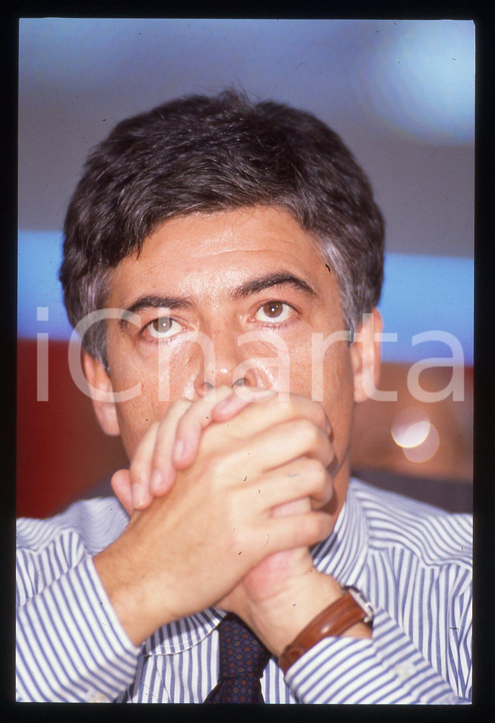 35mm vintage slide* 1989 MILANO Claudio MARTELLI Congresso PSI Ansaldo (28)