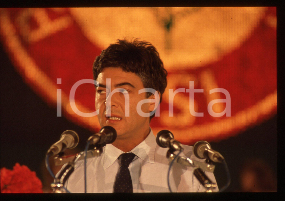 35mm vintage slide* 1987 RIMINI Claudio MARTELLI 44° Congresso PSI (12)