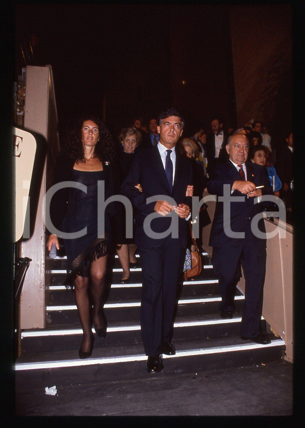 35mm vintage slide* 1990 ROMA Claudio MARTELLI Rosy GRECO (9)