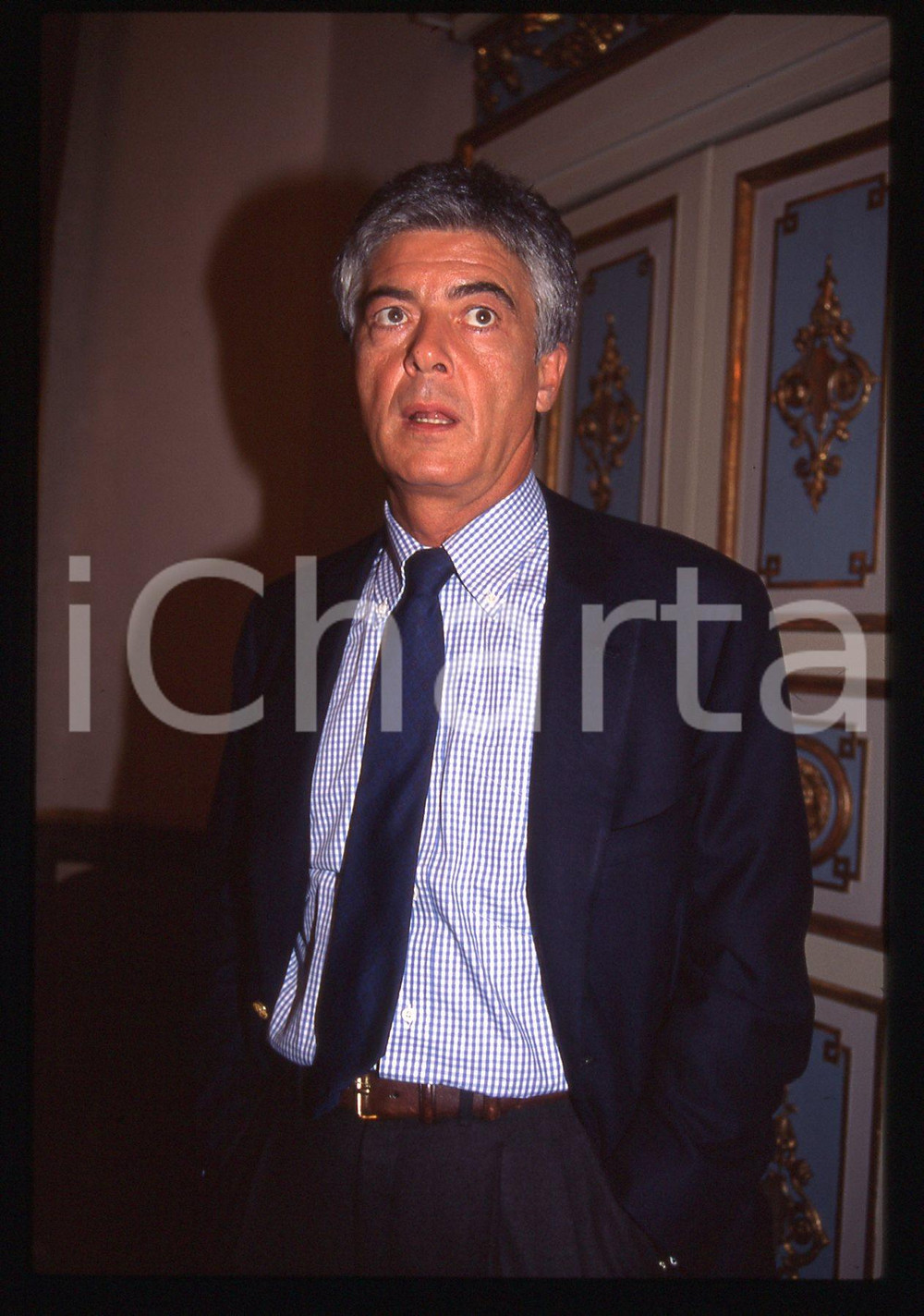 35mm vintage slide* 2000 ca MILANO Claudio MARTELLI Palazzo Serbelloni (13)