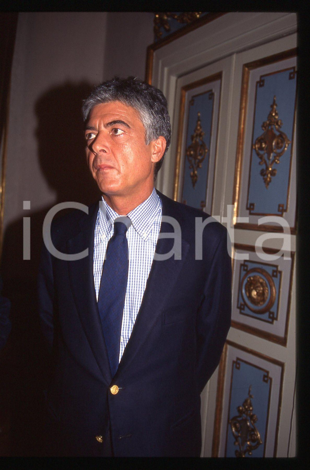 35mm vintage slide* 2000 ca MILANO Claudio MARTELLI Palazzo Serbelloni (25)