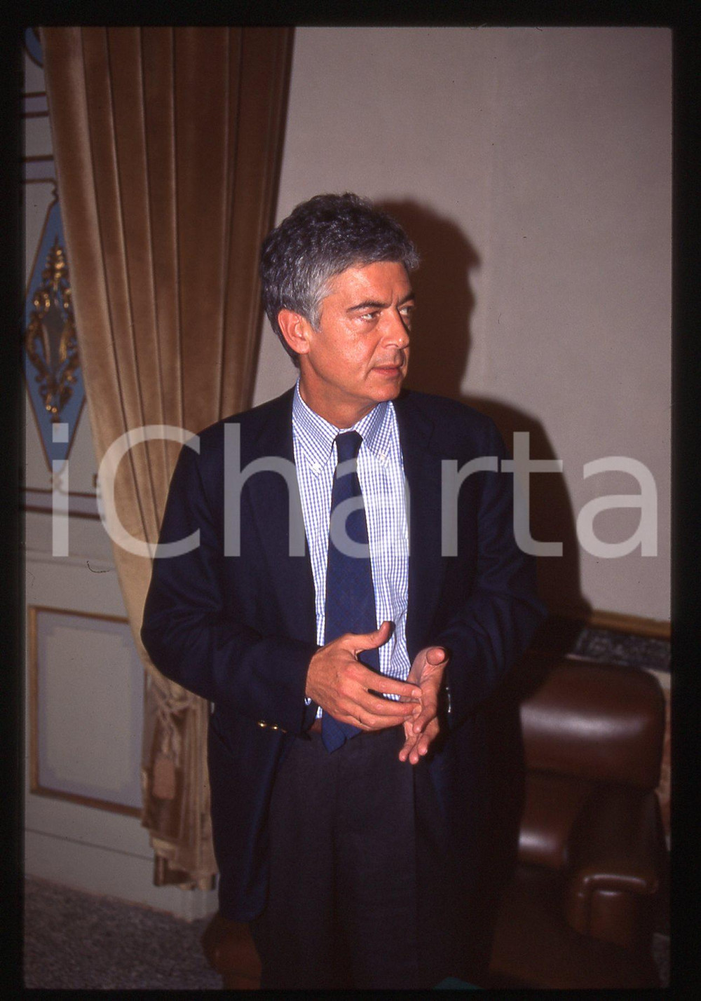 35mm vintage slide* 2000 ca MILANO Claudio MARTELLI Palazzo Serbelloni (26)