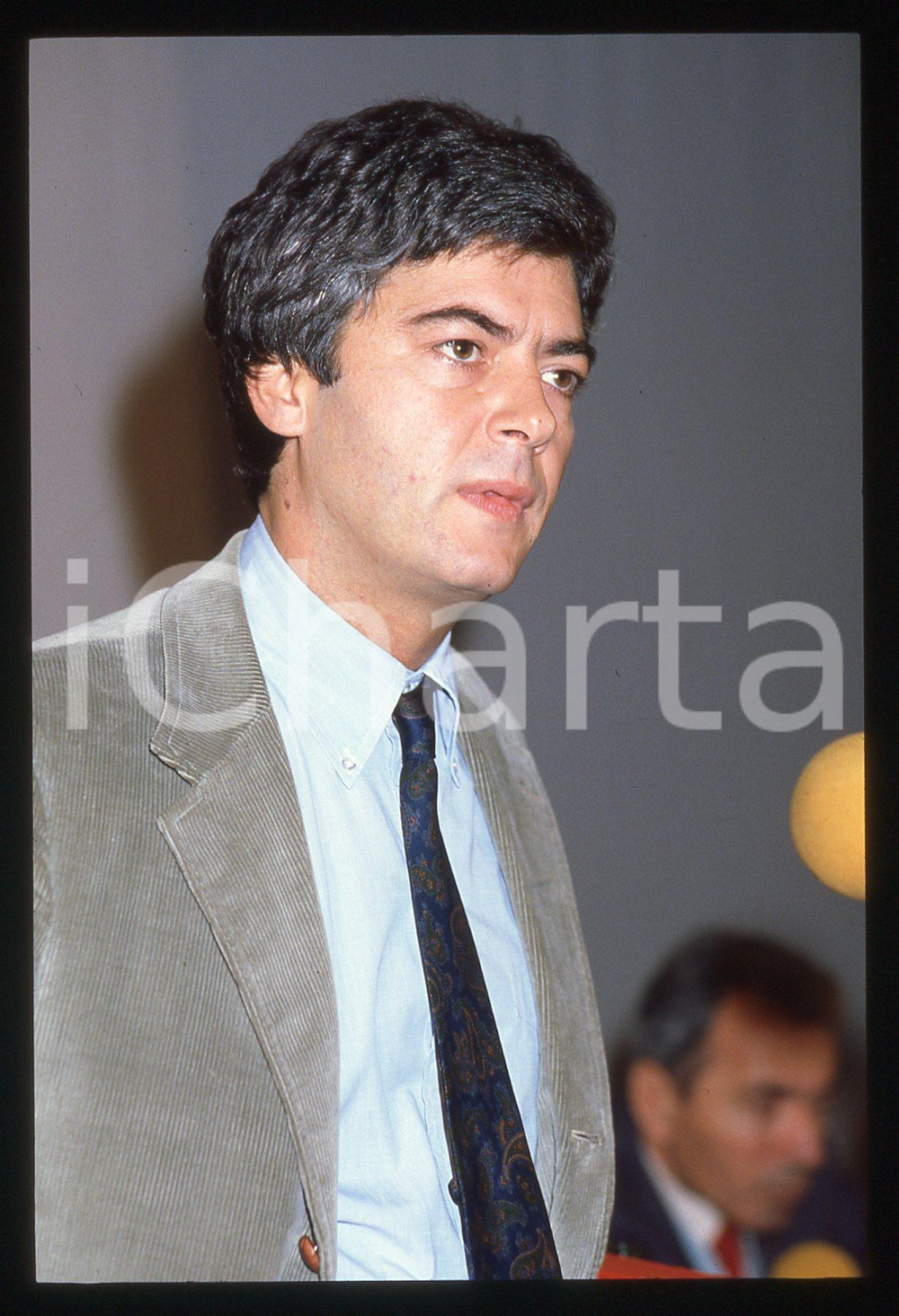 35mm vintage slide* 1987 ca Claudio MARTELLI Convegno PSI (11)