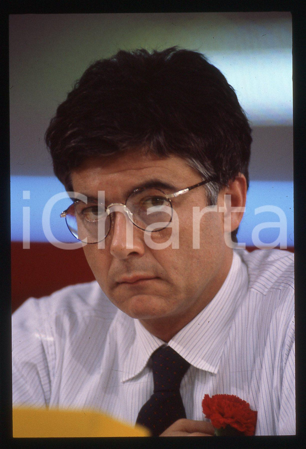 35mm vintage slide* 1989 MILANO Claudio MARTELLI Congresso PSI Ansaldo (68)