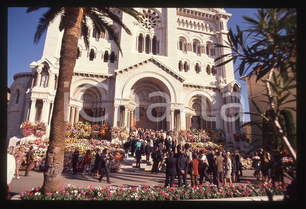 35mm vintage slide* 1990 PRINCIPATO DI MONACO Funerali di Stefano CASIRAGHI (4)