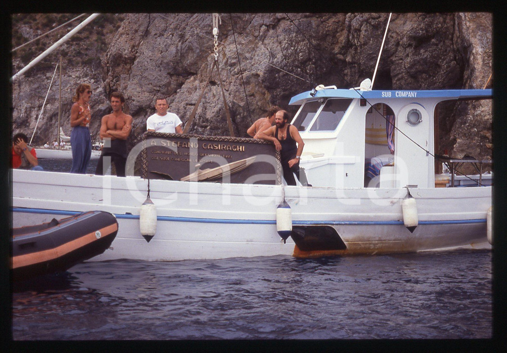 35mm vintage slide* 1991 PORTO ERCOLE Cerimonia per Stefano CASIRAGHI (16)