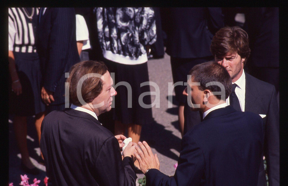 35mm vintage slide* 1990 PRINCIPATO DI MONACO Robertino ROSSELLINI (2)