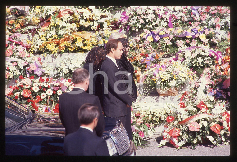 35mm vintage slide* 1990 PRINCIPATO DI MONACO Carolina Alberto II DI MONACO (3)