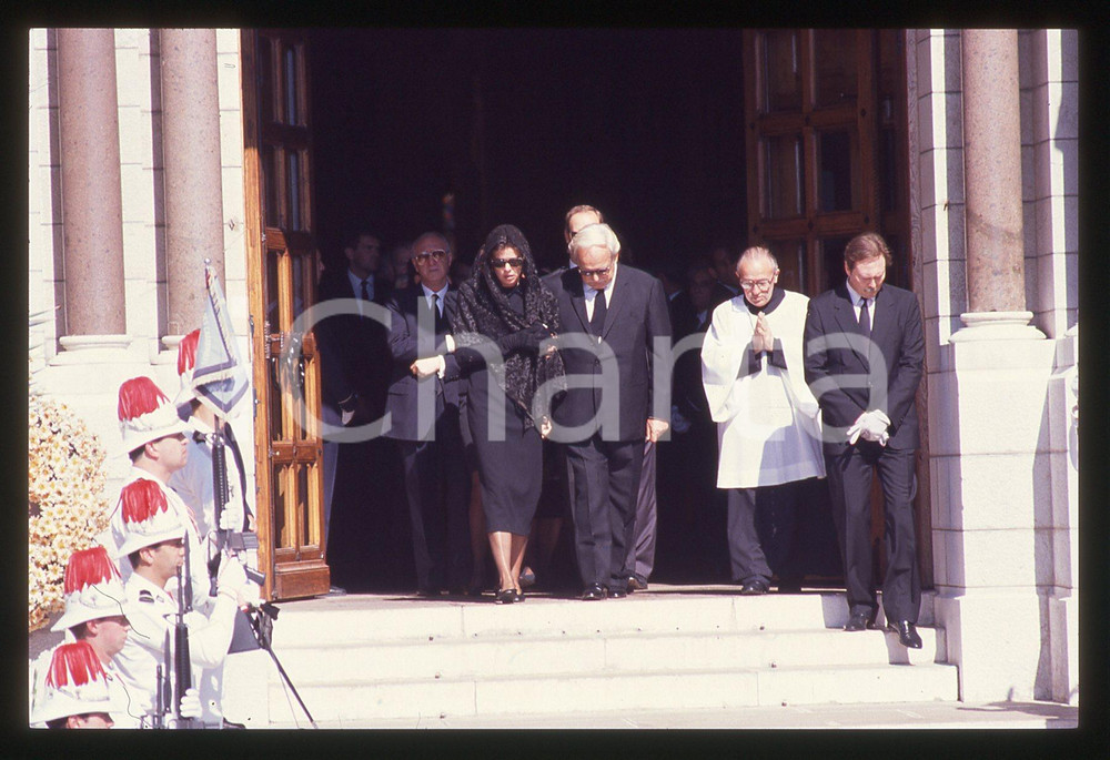 35mm vintage slide* 1990 PRINCIPATO DI MONACO Ranieri e Carolina DI MONACO (25)
