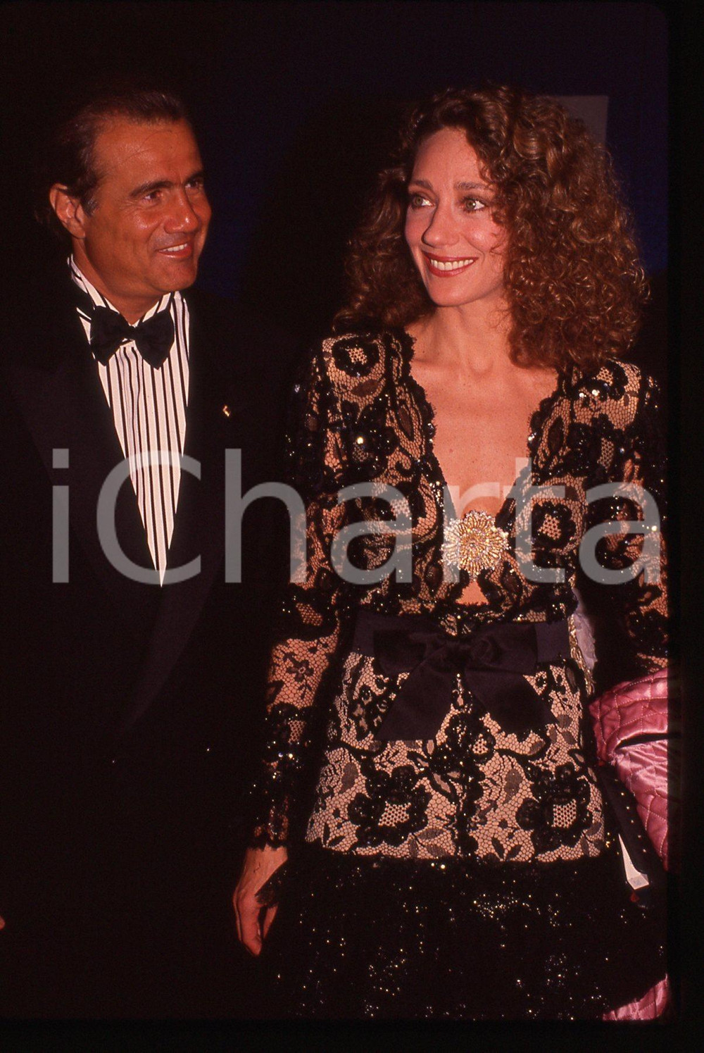 35mm vintage slide* 1991 ca Marisa BERENSON (2)