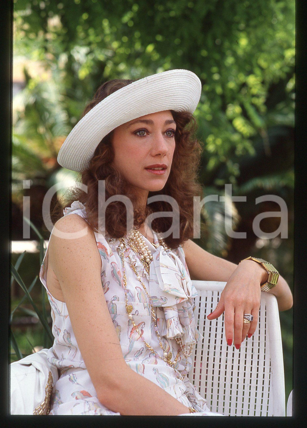 35mm vintage slide* 1987 ca Marisa BERENSON (17)