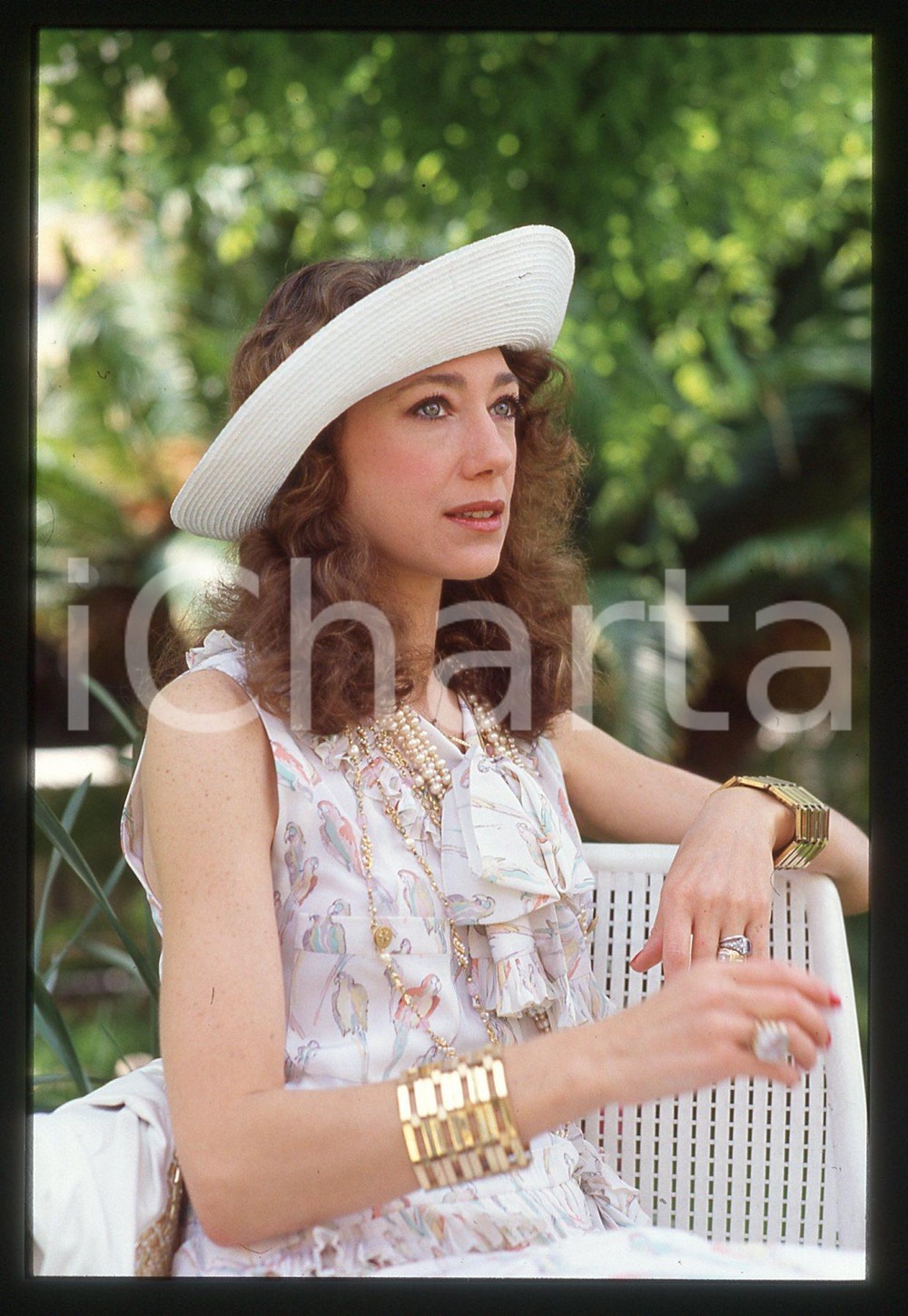 35mm vintage slide* 1987 ca Marisa BERENSON (18)