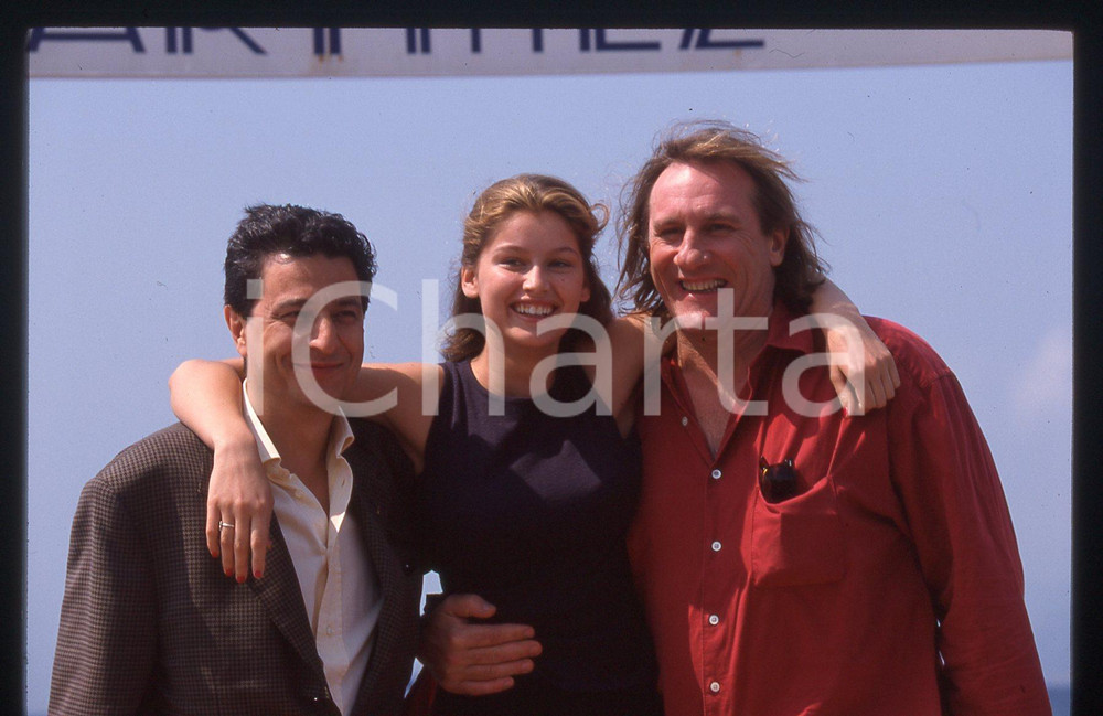 35mm vintage slide* 1998 CANNES Gérard DEPARDIEU Laetitia CASTA Festival (9)