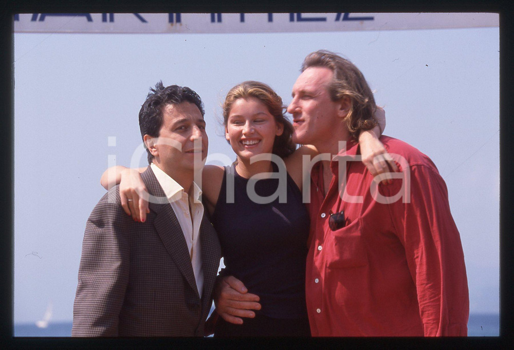 35mm vintage slide* 1998 CANNES Gérard DEPARDIEU Laetitia CASTA Festival (10)