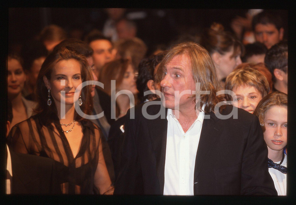 35mm vintage slide* 1998 CANNES Gérard DEPARDIEU Carole BOUQUET Festival (4)