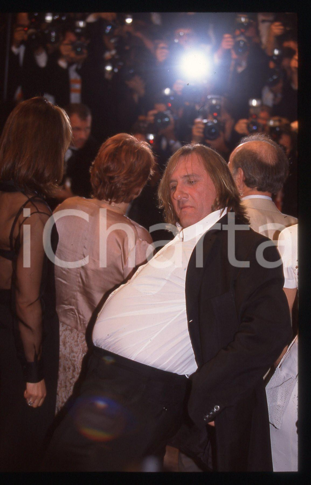 35mm vintage slide* 1998 CANNES Gérard DEPARDIEU Festival del cinema (7)