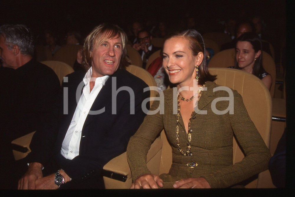 35mm vintage slide* 1997 VENEZIA Gérard DEPARDIEU Carole BOUQUET Festival (9)