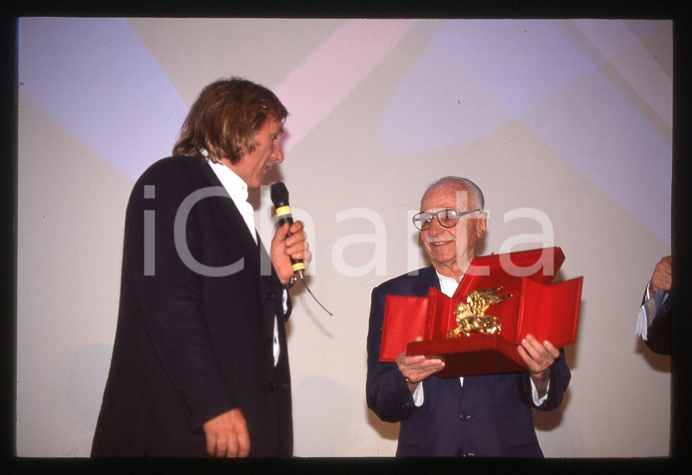 35mm vintage slide* 1997 VENEZIA Gérard DEPARDIEU Mario MONICELLI Festival (4)