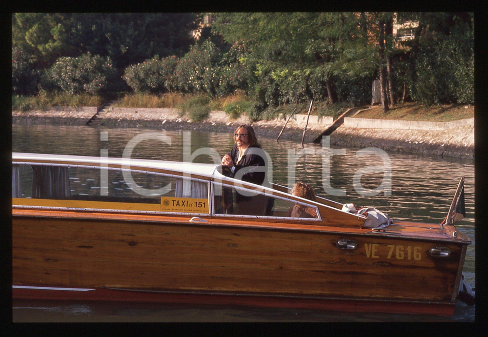 35mm vintage slide* 1989 VENEZIA Gérard DEPARDIEU Elisabeth DEPARDIEU (3)