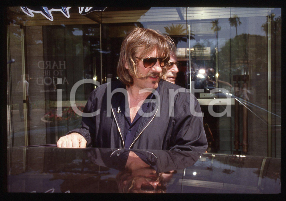 35mm vintage slide* 1989 CANNES Gérard DEPARDIEU Festival del cinema (5)
