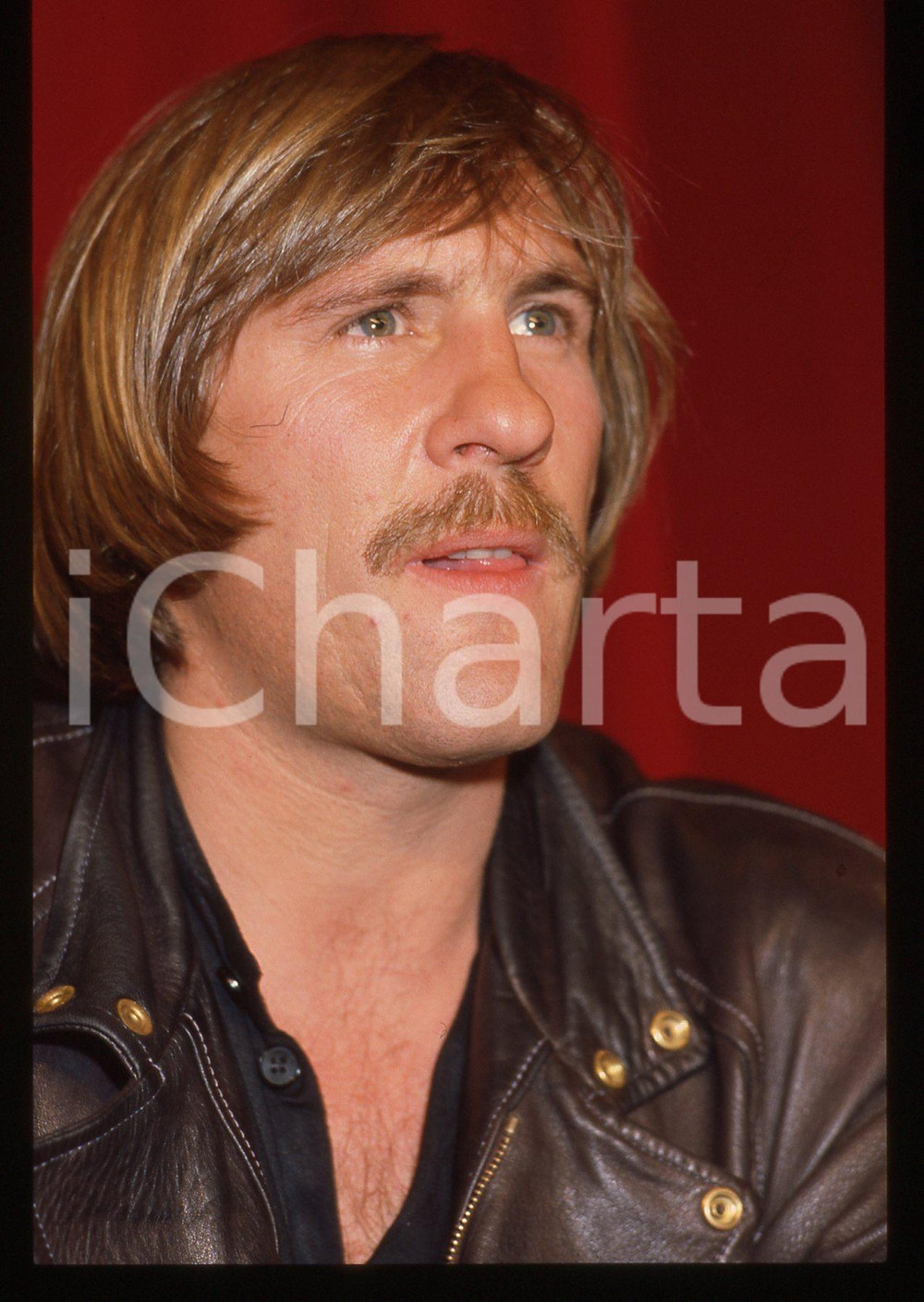 35mm vintage slide* 1984 CANNES Gérard DEPARDIEU Festival del cinema (1)