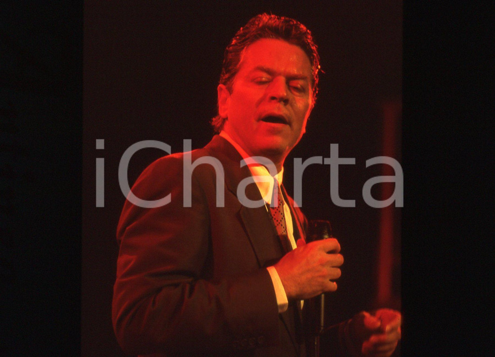35mm vintage slide* 1990ca MUSICA Robert PALMER Ritratto del cantante (63)