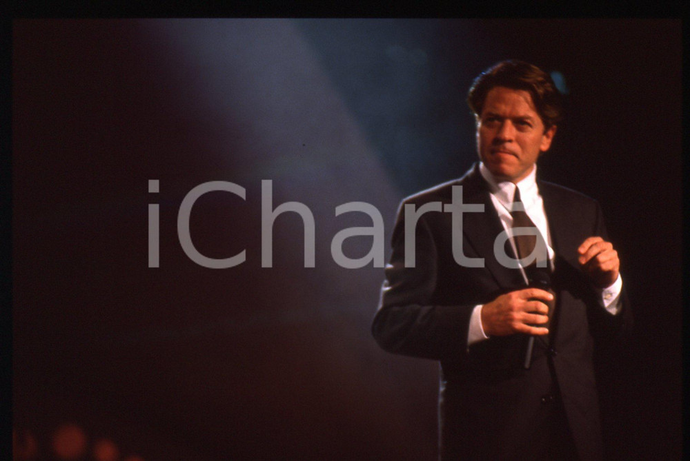 35mm vintage slide* 1989 BARI AZZURRO 89 Robert PALMER al Teatro Petruzzelli 28