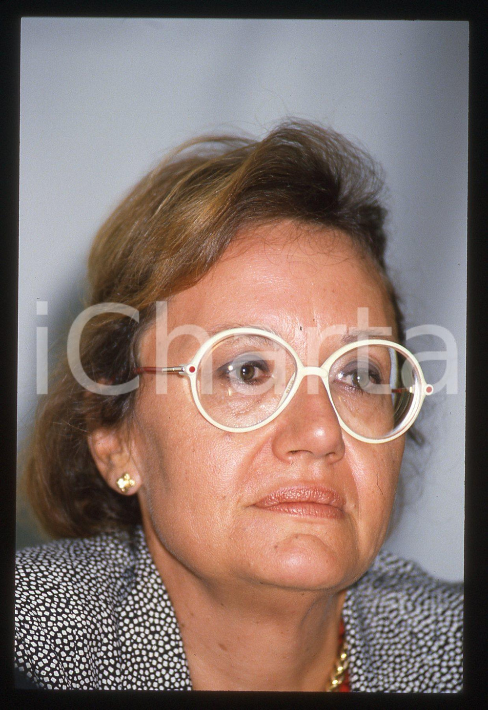 35mm vintage slide* 1988 ITALIA COSTUME Maria VENTURI Ritratto scrittrice (4) 