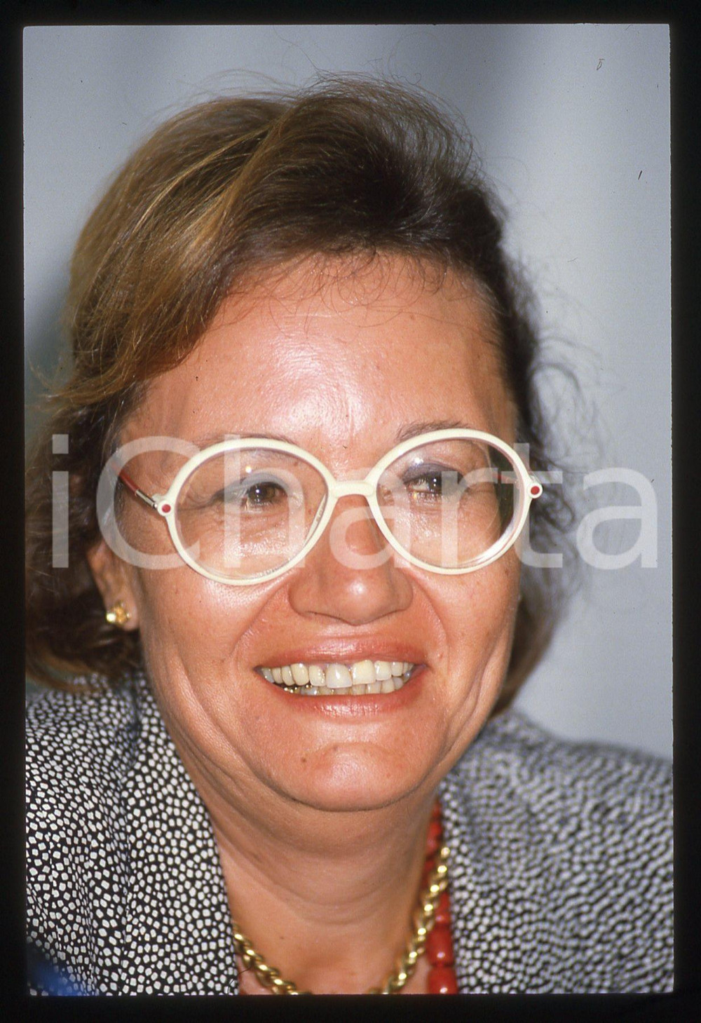 35mm vintage slide* 1988 ITALIA COSTUME Maria VENTURI Ritratto scrittrice (6) 