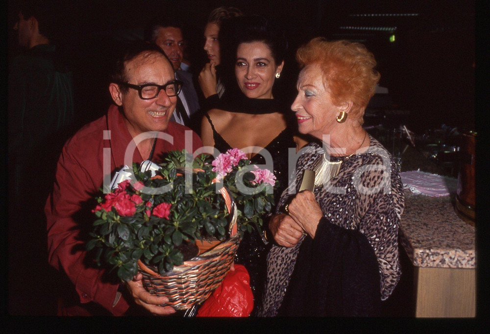 35mm vintage slide* 1991 SPETTACOLO Oreste LIONELLO Doris DURANTI Elide MELLI 3
