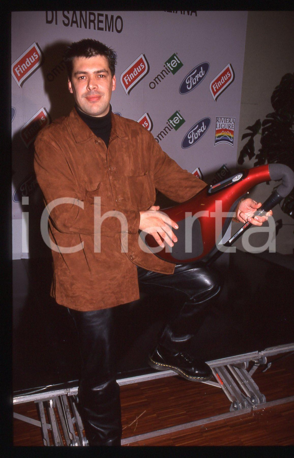 35mm vintage slide* 2000 SANREMO - HEVIA José Ángel Hevia VELASCO Ritratto (4)