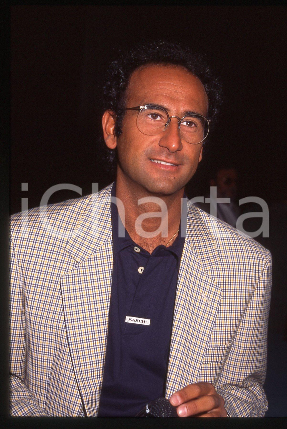 35mm vintage slide* 1995ca ITALIA SPETTACOLO Carlo CONTI Ritratto (3)