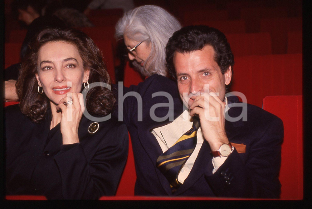 35mm vintage slide* 1990ca ITALIA COSTUME Maria Rosaria OMAGGIO a un evento (4)