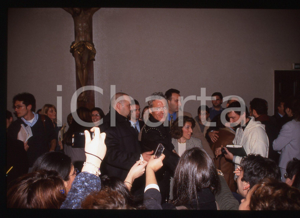 35mm vintage slide* 1999 ROMA Claudio BAGLIONI "L'ultimo valzer" Conferenza (1)